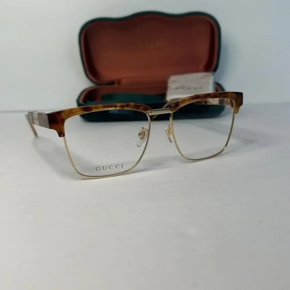 Authentic New GUCCI Men's Opticals GG0605O-30008100-010